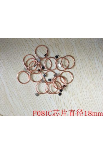 RFID高頻地頻IC/ID焊接線圈超薄標籤直徑25mm