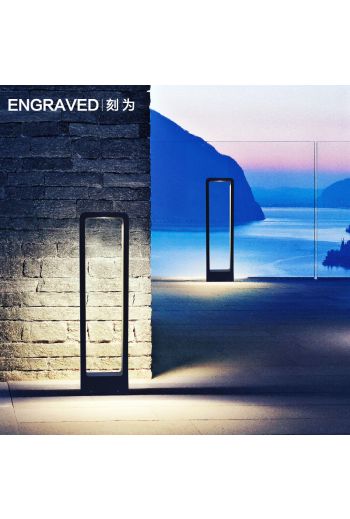 太陽能庭院燈簡約戶外草坪燈室外led燈防水公園燈花園別墅柱燈