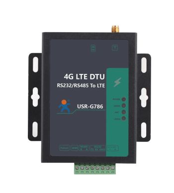 4G DTU USR-G786串行端口RS232 RS485至4G LTE服務器轉換器IoT設備