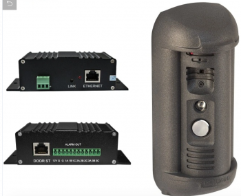 藍色虹膜兼容VoIP SIP IP IP視頻門手機Intercom對Intercom兩道談話和遠程門打開