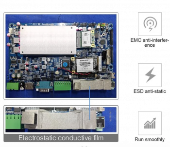 無風扇面板PC 3556U/3558U 4G 4G 32G防塵電容式觸摸屏工業PC 15