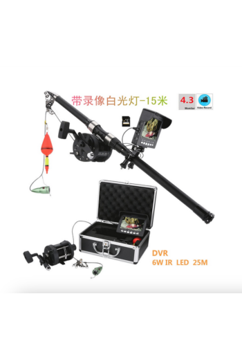 1200線AHD高清4.3寸海輪垂釣釣魚漁具防水夜視可視探魚器