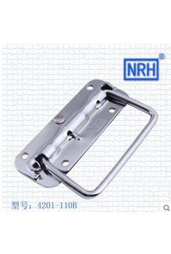 納匯加厚彈簧折疊把手 工具箱活動提手 木箱環提手工業設備箱把手