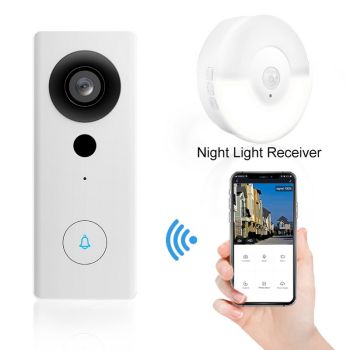 智能訪問控制系統1080p視覺門貝爾Tuya WiFi視頻門鈴對講系統