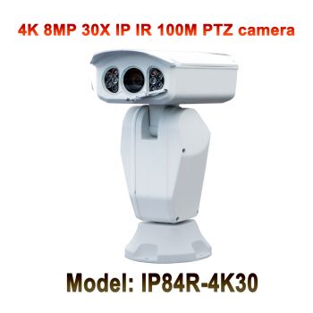 30x光學變焦4K高清超級IP PTZ攝像機ONVIF 8MP夜視100m安全監視PE