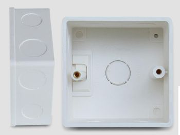86型77*77mm電氣插座插座開關隱藏安裝底部盒盤