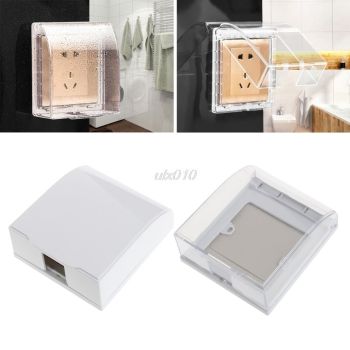 86Type Waterproof Box For 86*86mm Wall Switch And Socket July DropShip
