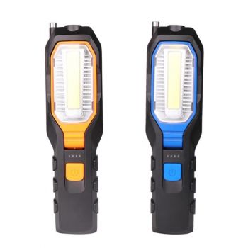COB LED工作燈火炬4模式緊急手電筒帶磁鐵