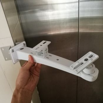 External Double CCTV Cameras Right Angle 90 degree Corner brackets Mounting Stands Holder corner ste