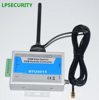 lpsecurity rtu5015 GSM門開揭開器繼電器開關遠程訪問控制門開啟器通過免費呼叫