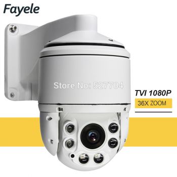 安全戶外高速圓頂TVI 1080p PTZ攝像機2MP 36X變焦日夜IR 100m RS485 PTZ CONT