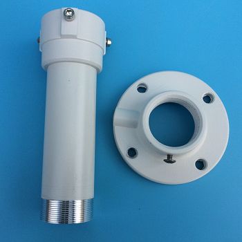 適用於海康威視 CCTV PTZ 攝影機的安防監控攝影機天花板安裝支架白色吊桿式安裝支架