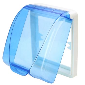 Universal Waterproof 86 Type Wall Socket Cover Plate Panel Switch Box Cover Protector For Home Offic