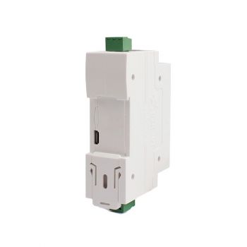USR-DR301 DIN-RAIL RS232串行端口到以太網轉換器服務器IoT設備支持Modbus RTU到Modbus TCP