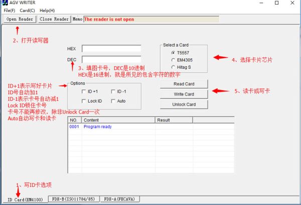 RFID寫卡器 EMID FDX-B FDX-A 三合一寫卡器 ISO11784/85 125KHZ
