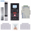 DiySecur全TCP / IP指紋ID ID卡讀取器門訪問控制套件 +磁鎖 +退出但