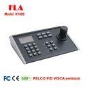 高清RS232/RS422/RS485 3D操縱桿攝像頭控制器鍵盤，用於HD PTZ攝像機，會議相機機智