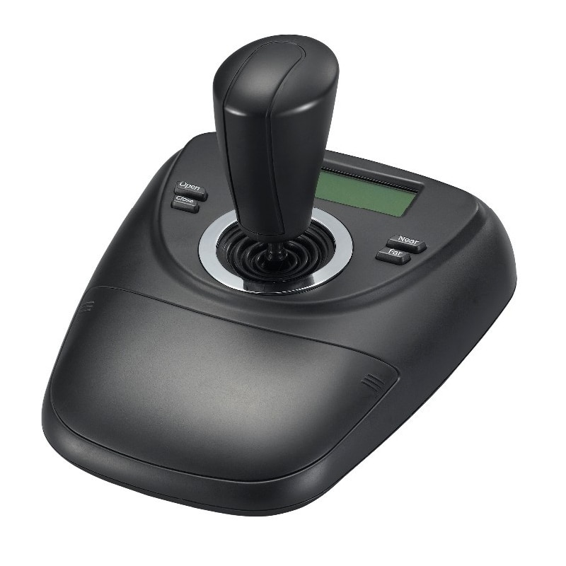 新的LCD模擬RS485 PTZ鍵盤控制器PELCO-D/PLCD顯示器顯示模擬速度圓頂板傾斜凸輪