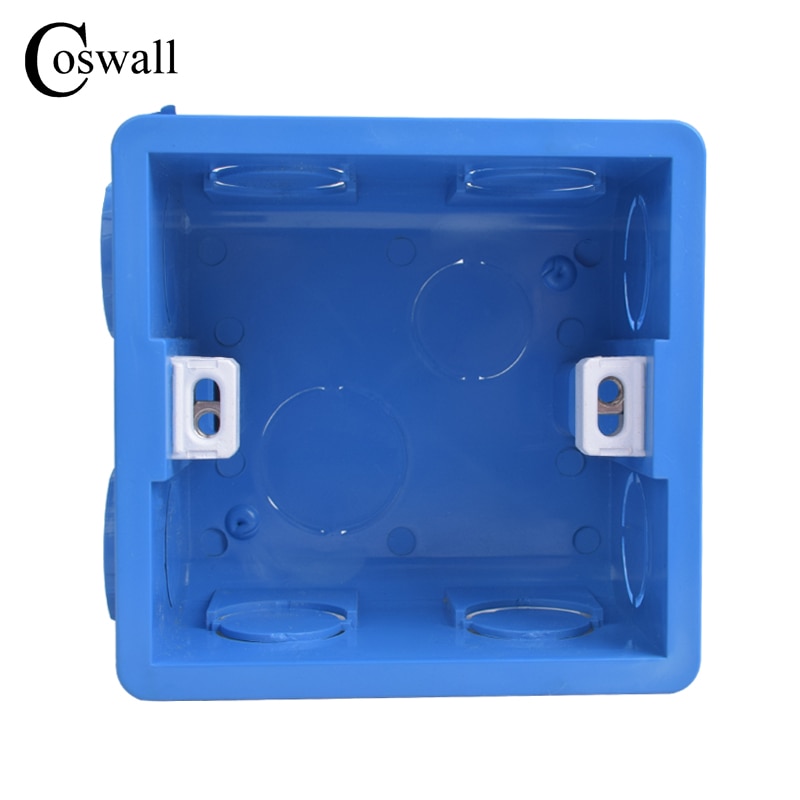 COSWALL超級品質新設計壁掛箱背盒86*83*50mm，86mm*86mm標準w