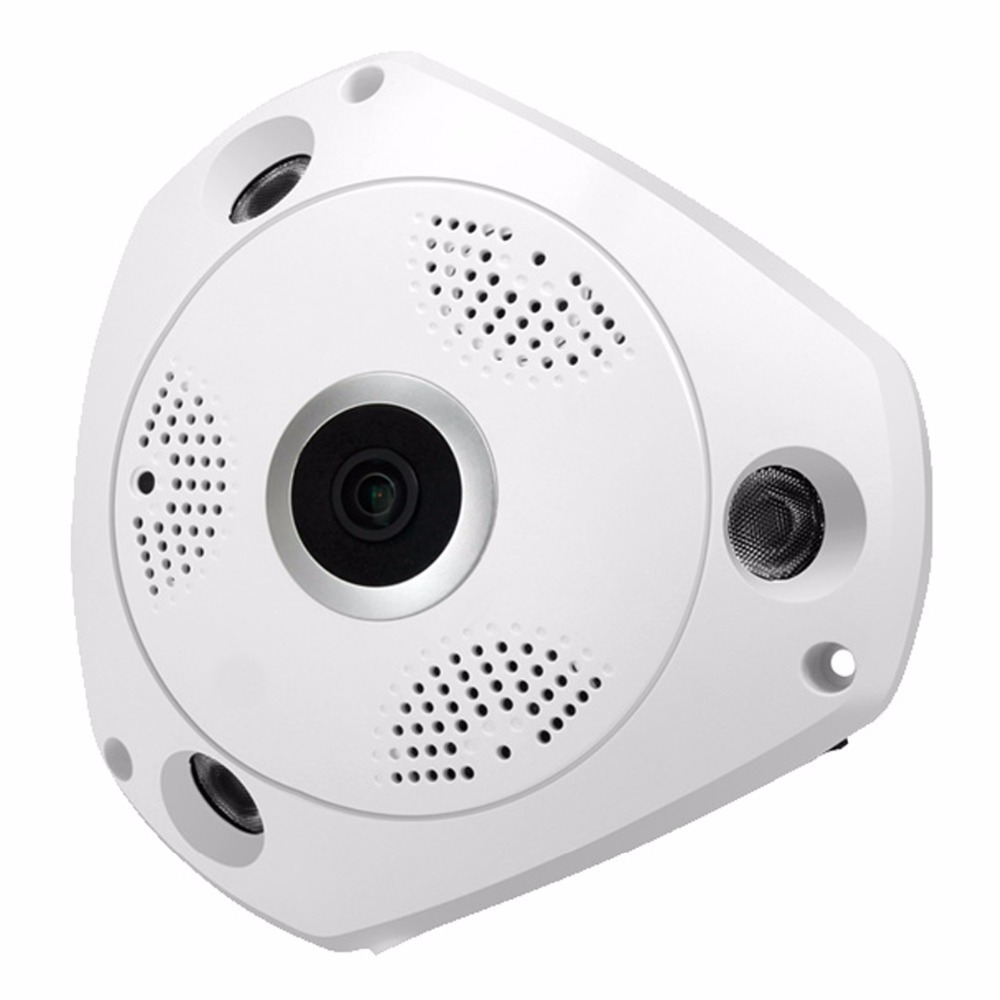 360度全景魚眼攝像頭WiFi HD 960P家居監視