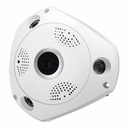 360度全景魚眼攝像頭WiFi HD 960P家居監視