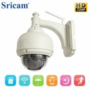 360度旋轉監視器攝像機戶外HD 720P無線WiFi IP圓頂攝像頭CCTV安全監視
