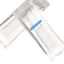 100pcs/bag自鎖尼龍電線塑料網絡電纜拉鍊紮線束包裹綁帶熱