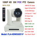 1080p 60fps 30x光學變焦VISCA和PELCO-D/P HDMI和SDI輸出HD IP POE PTZ視頻會議CA