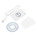 1PC USB ACR122U NFC RFID智能卡讀取器作家，用於所有4種NFC（ISO/IEC18092）標籤 + 5pcs