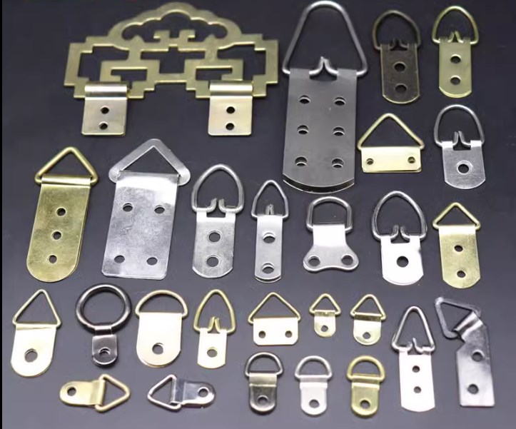 單孔D環/三角形帶吊架帶螺釘100pcs/pack