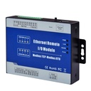 以太網遠程IO模塊Modbus TCP數據採集模塊2繼電器輸出2模擬輸入M100T（濕聯繫DI）