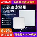 WYUAN超高頻rfid讀寫器高性能英頻傑R2000晶片UHF915遠距離讀卡器