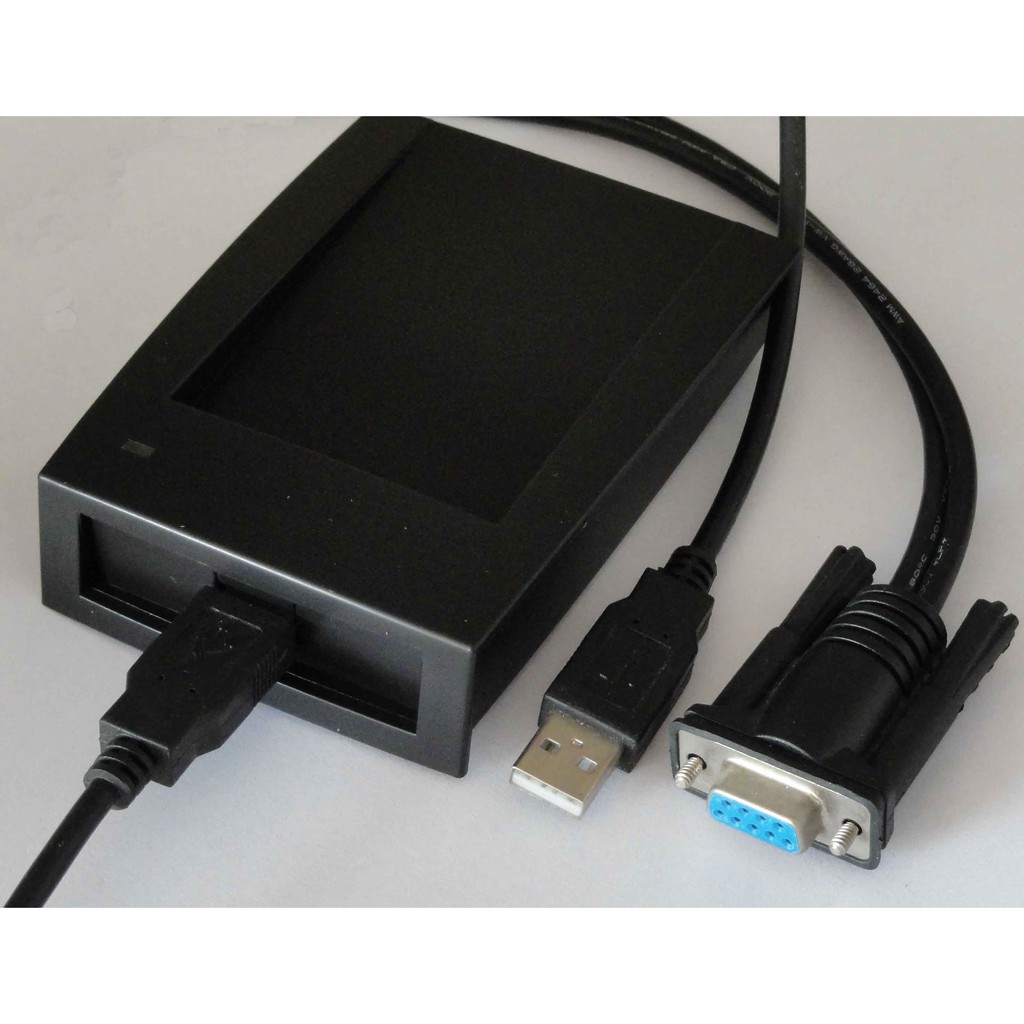 RFID 13.56免驅動RS232通用IC卡門禁讀卡器一卡通軟體m# 發卡器