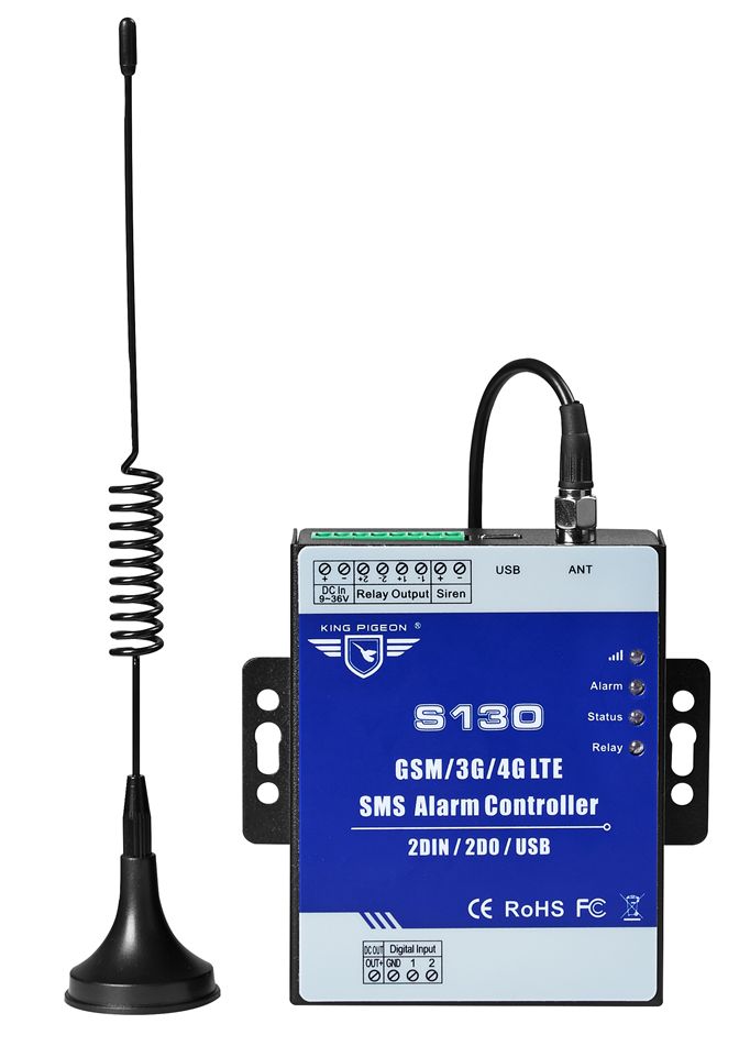 GSM SMS警報控制器用於GSM訪問控制系統GSM門開啟器自動監視肺門控制