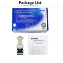 UTEK UT-203A RS232至RS485/422 DB9連接器被動轉換器開關，帶有6PIN端子塊變速箱距離1.2K