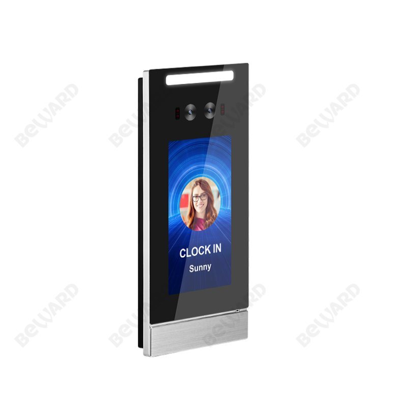 支持60，000的面部識別記錄面部識別傳感器終端
