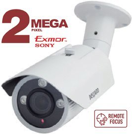 2.8-12毫米電動鏡頭防水網絡2MP子彈IP攝像頭