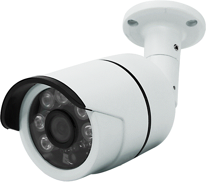 IP Network Bullet Camera CCTV Security 1080P IP66 IR LED 30M H.265+
