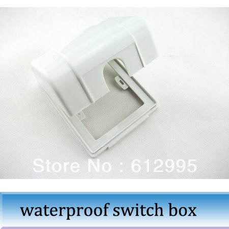 [1521080518-TW] 10pcs 86類型通用開關防水盒防濺開關插座盒