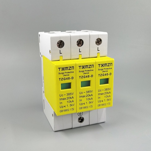 [1691295314-TW] AC SPD 3P 10KA〜20KA D〜385V房屋電湧保護器保護器保護性保護性低壓Arrester Devi