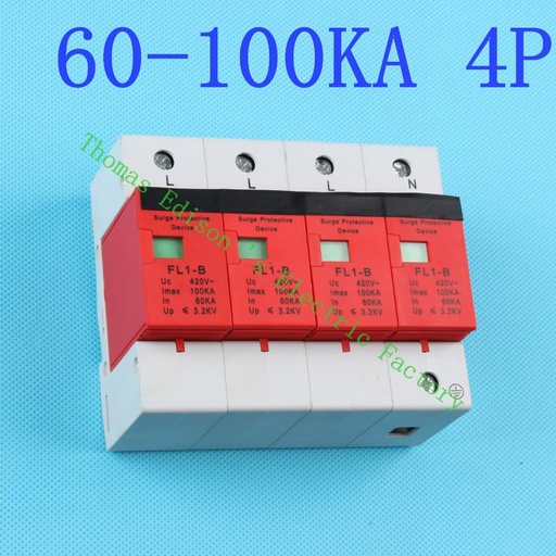 [2010477620-TW] DMWD SPD 4P 60KA〜100KA D〜420VAC家用浪湧保護器保護器保護劑低壓ARRESTER設備SU