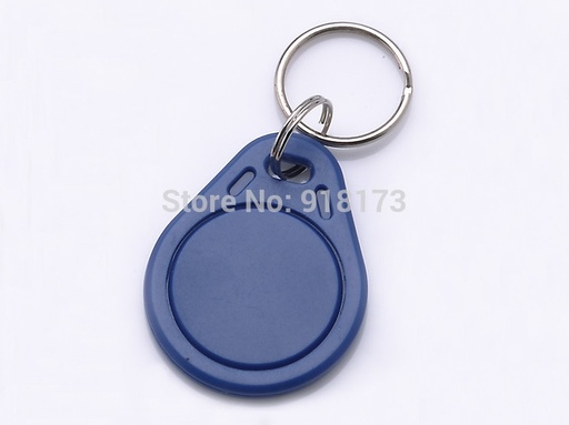 [32235933040-TW] 100pcs RFID鑰匙FOB鏈125KHz接近ABS鑰匙標籤可重寫訪問控制ATMEL T5577酒店