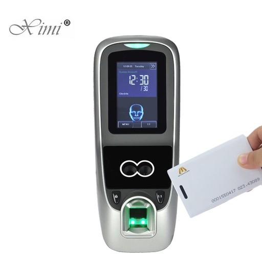 [32266908299-TW] ZK Multibio700面部訪問控制門控制器帶指紋和RFID讀卡器1500臉C