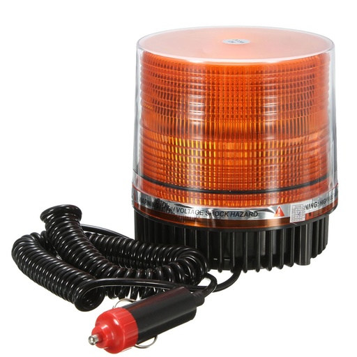 [32710813046-TW] 2016新的DC12V LED琥珀車磁性固定車輛緊急信標緊急頻閃閃光燈