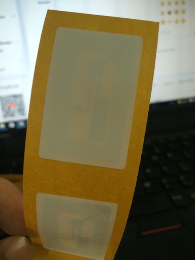 [32740572895-TW] 1000點/卷NFC貼紙/粘合標籤/標籤RFID IC 13.56MHz ISO14443A 1K S50 FM1108