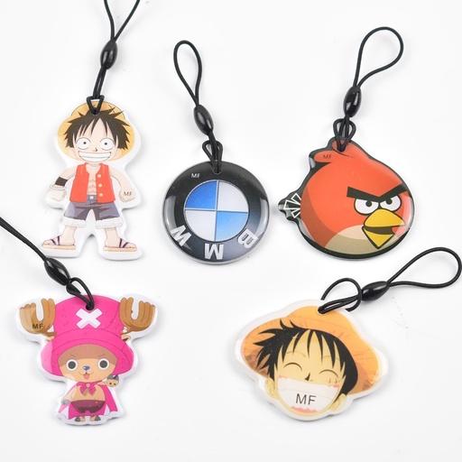 [32765330118-TW] 5pcs/lot UID卡可變扇區0塊0 wrinable智能標籤鍵rfid 13.56MHz中國魔術b