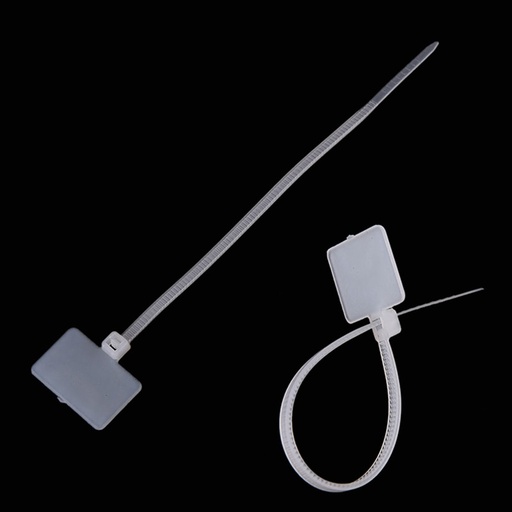 [32766770754-TW] 100pcs/set muti-purpose自鎖尼龍標籤領帶網絡電纜郵政編碼環繞環電線帶