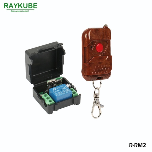 [32768266254-TW] Raykube無線遙控器套件1V1用於遠程開放電動門鎖控制模塊Rosewood t