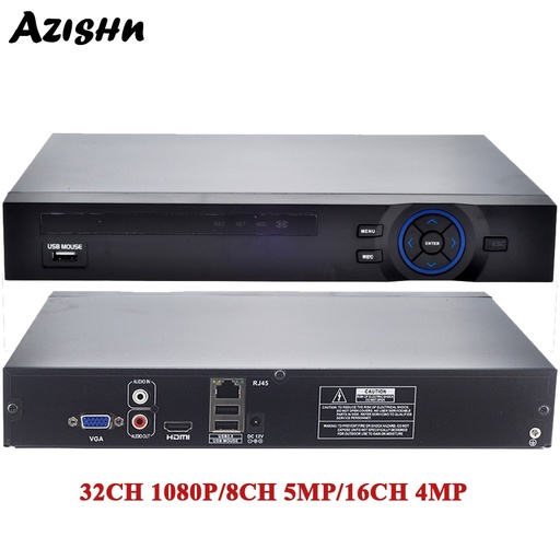 [32779805983-TW] 全高清1080p H.265 32CH CCTV NVR 25CH 5MP 8CH 4K NVR 2 SATA HDD XMEYE ONVIF P2P P2P HDMI HDMI VGA CCTV視頻