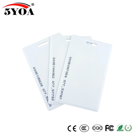 [32797786296-TW] 50pcs 1.8毫米EM4100 125KHz鍵FOB rfid標籤訪問控制卡貼紙鍵fob令牌r